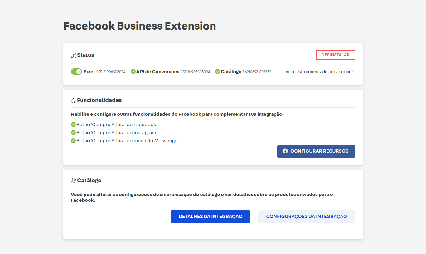 {"base64":"  ","img":{"width":1366,"height":816,"type":"png","mime":"image/png","wUnits":"px","hUnits":"px","length":100330,"url":"https://cdn.statically.io/gh/vtexdocs/help-center-content/refs/heads/main/docs/pt/tracks/marketplace/integracao-com-o-facebook-business-extension/interface-da-integracao-configurada_1.png"}}