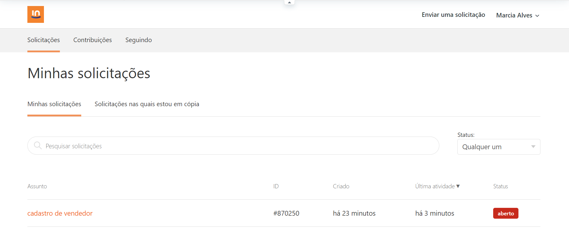 {"base64":"  ","img":{"width":1891,"height":768,"type":"png","mime":"image/png","wUnits":"px","hUnits":"px","length":81688,"url":"https://cdn.statically.io/gh/vtexdocs/help-center-content/refs/heads/main/docs/pt/tutorials/indeva-by-vtex/suporte-indeva/registrar-chamado-com-o-suporte-por-meio-da-assistente-virtual-eva_10.png"}}
