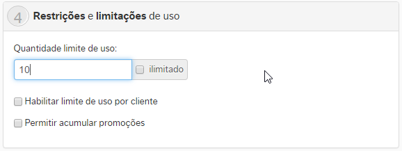 {"base64":"","img":{"src":"https://cdn.statically.io/gh/vtexdocs/help-center-content/refs/heads/main/docs/pt/tutorials/promoções-e-taxas/promoções/como-criar-promocao-com-limitacao-de-uso_1.png","width":800,"height":600,"type":"image/png"}}