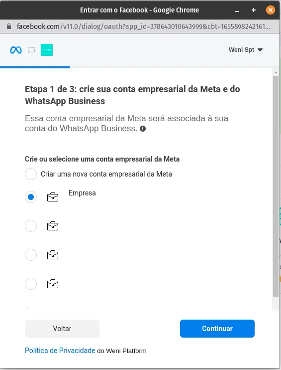 {"base64":"","img":{"src":"https://cdn.statically.io/gh/vtexdocs/help-center-content/refs/heads/main/docs/pt/tutorials/weni-by-vtex/integrações/whatsapp-integracao-expressa-weni_6.webp","width":800,"height":600,"type":"image/png"}}
