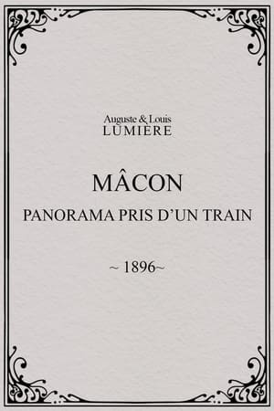 Image Mâcon : panorama pris d’un train