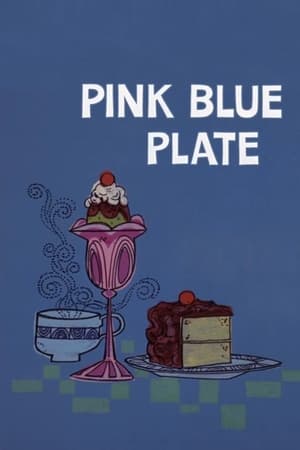 Image Pink Blue Plate