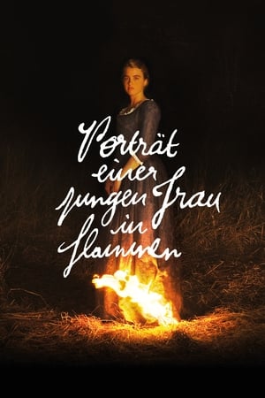 Image Porträt einer jungen Frau in Flammen