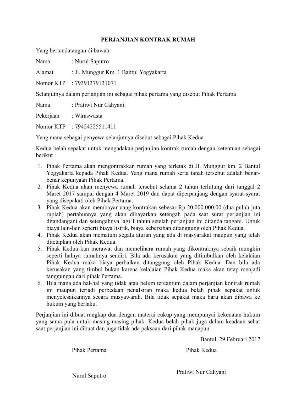 Featured image of post Contoh Surat Perjanjian Gadai Rumah Download contoh surat perjanjian kontrak rumah 5 tahun