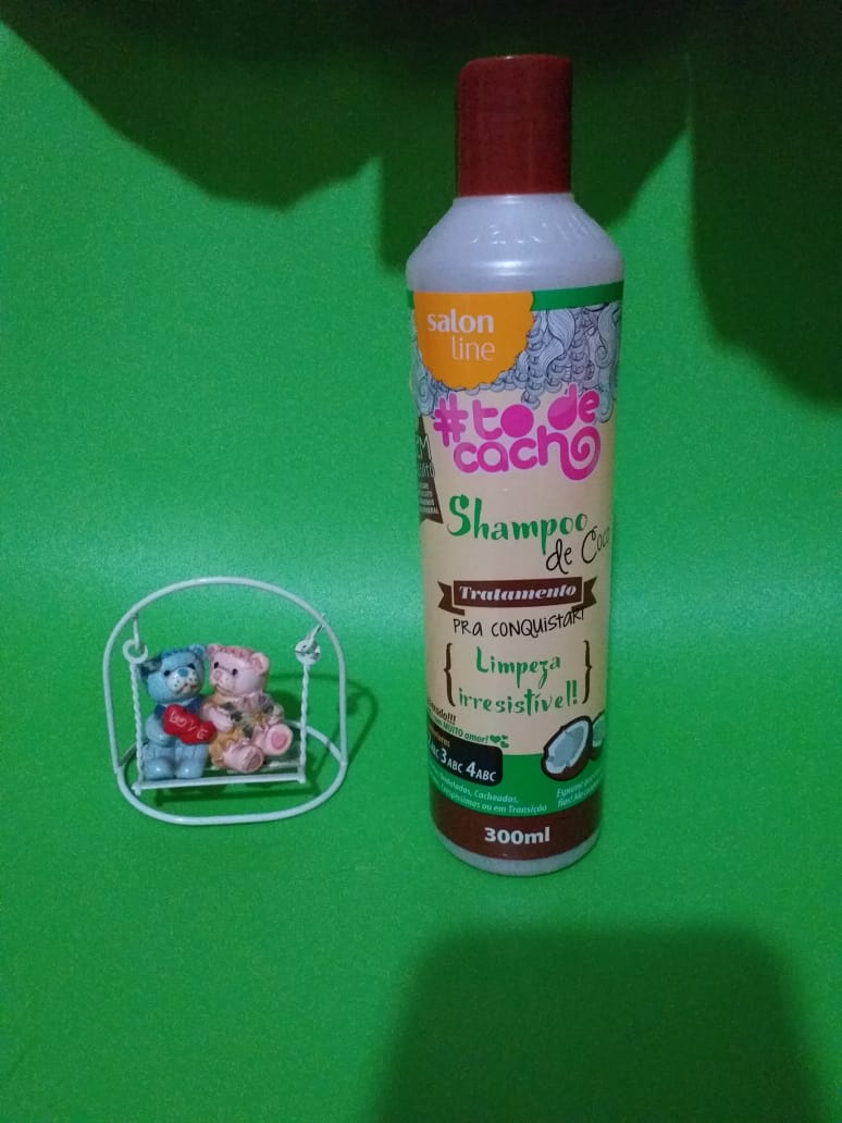 Resenha: Shampoo de coco salon line