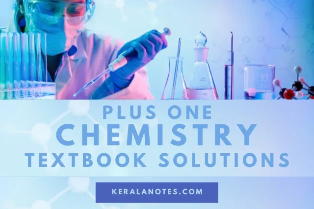 Plus One Chemistry Textbook Solutions Pdf Download