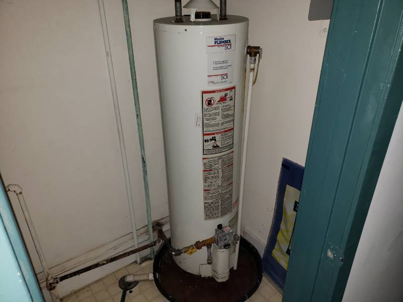 Natural Gas Hot Water Heater Apartment Building Complete