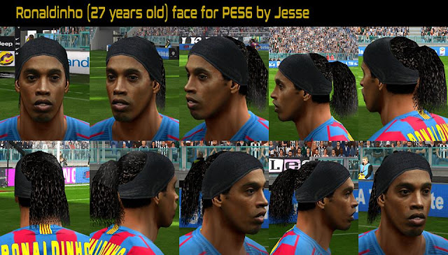 Ronaldinho Face Pes 6