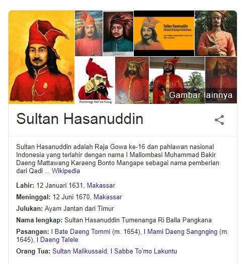 Kata Kata Pahlawan Sultan Hasanuddin