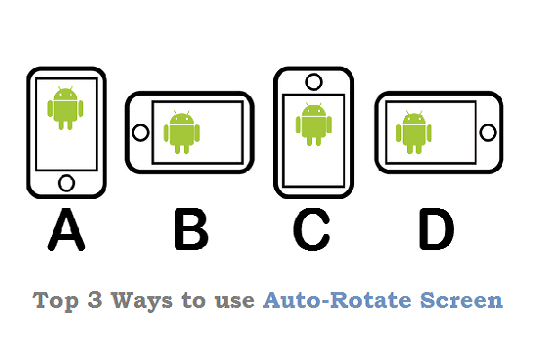Auto rotate Android