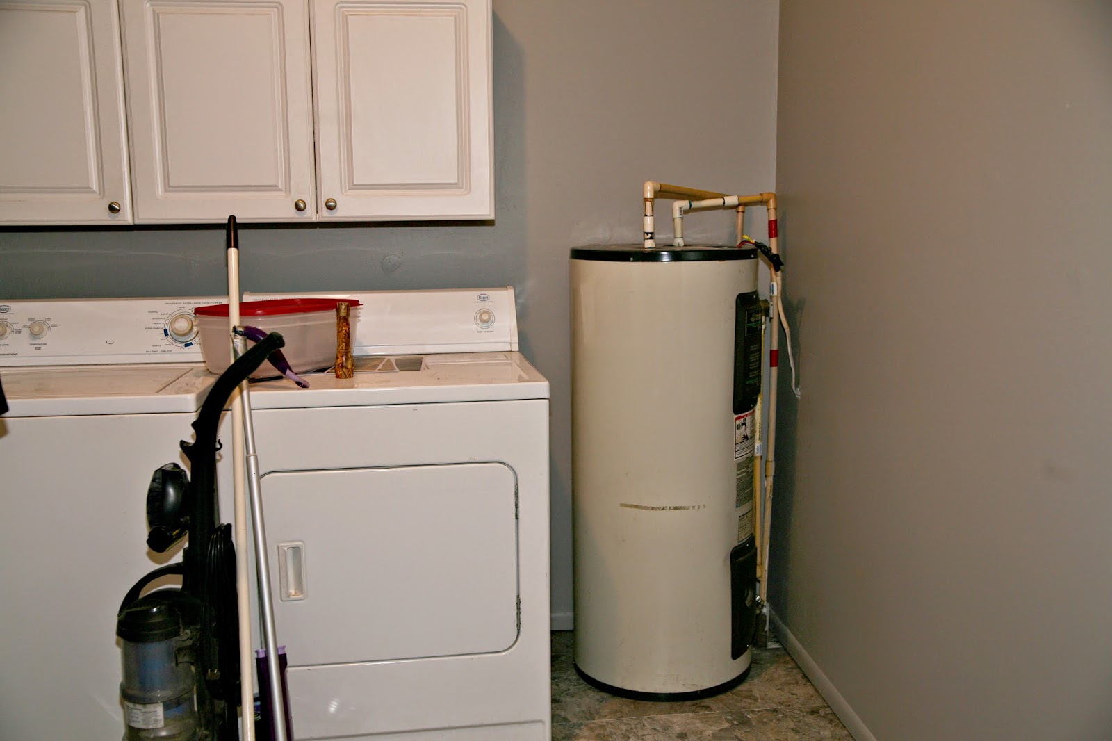 Hiding The Ugly Hot Water Heater