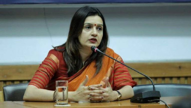 Priyanka Chaturvedi, National Congress Party spokesperson, senior women leader of Congress Party