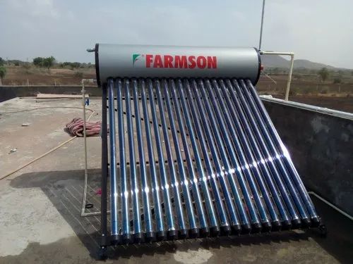 Farmson Solar Hot Water Heater 300l Warranty 5 Year Rs 26000