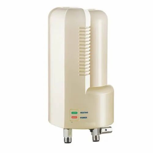 White Bajaj Majesty Instant Water Heater Model Name Number