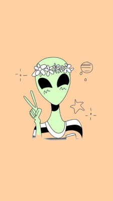 Tumblr Cute Alien Wallpaper