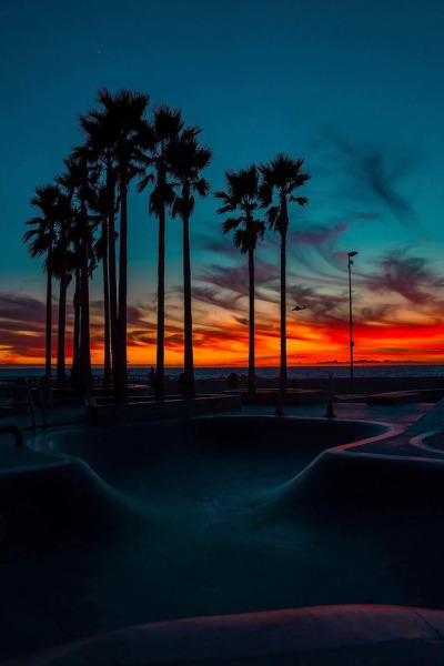 California Beach Sunset Wallpaper Tumblr