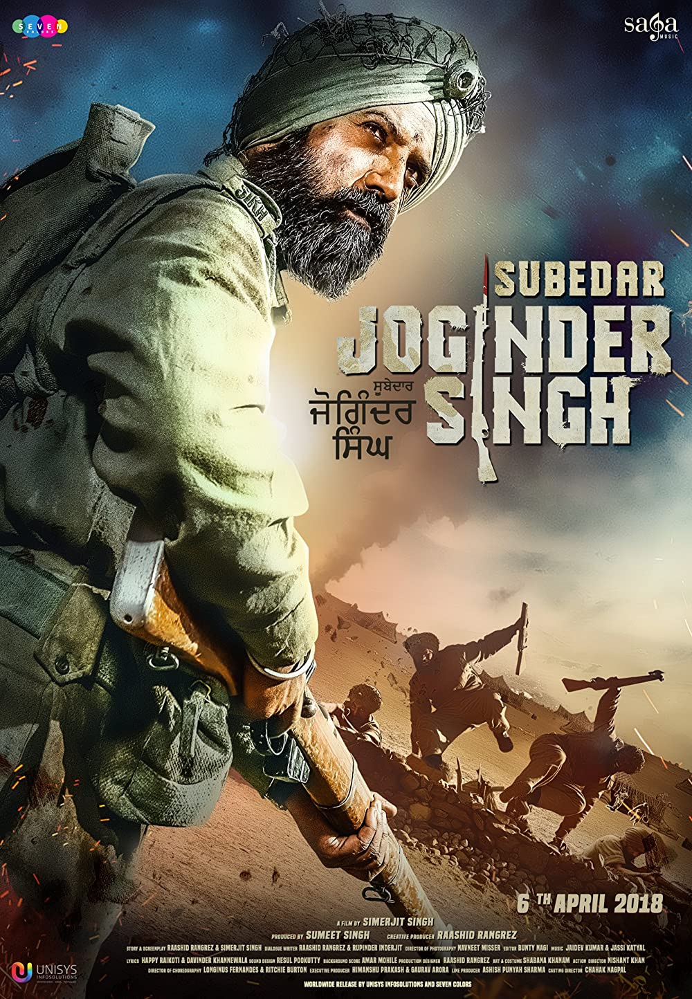 Subedar Joginder Singh 2018 Panjabi Movie 400MB GPLAY HDRip ESub 480p Download