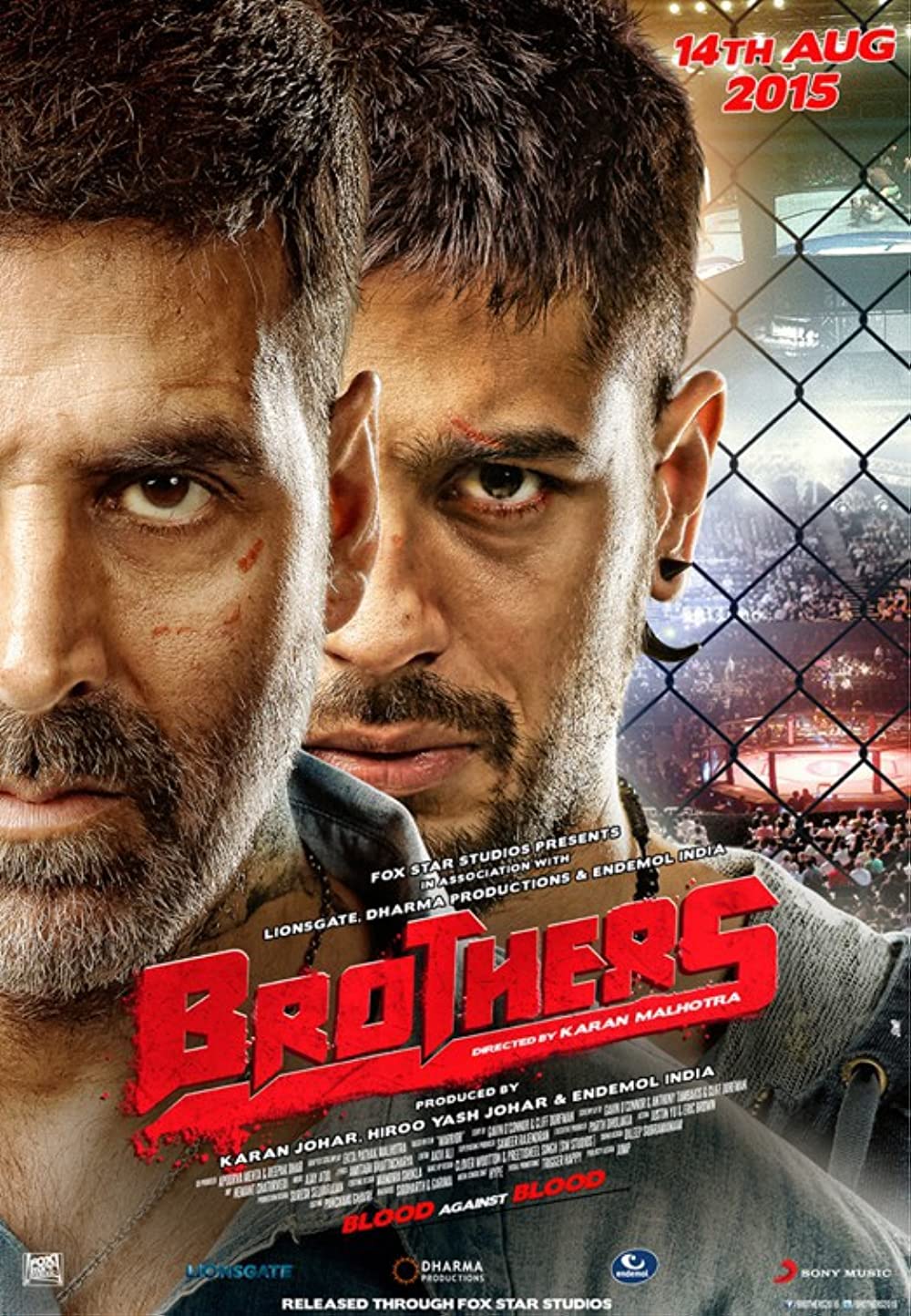 Brothers 2015 Hindi Movie 1080p HDRip 2.9GB Download