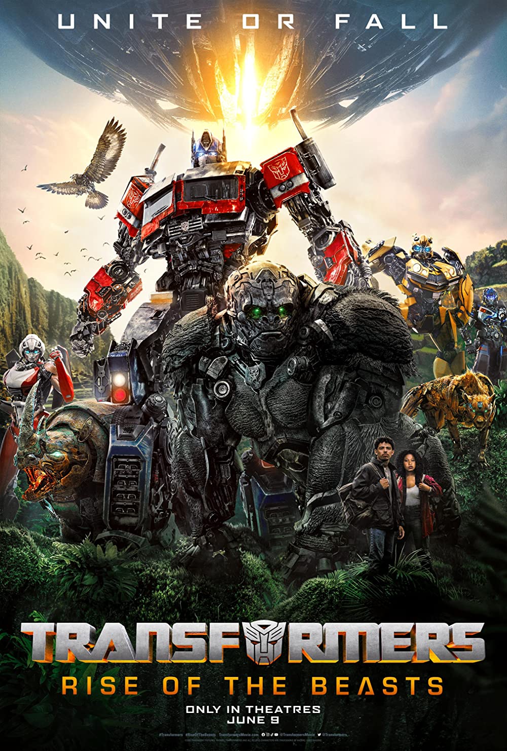 Transformers Rise of the Beasts 2023 English Movie 1080p HDRip 2GB ESub