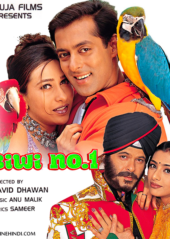 Biwi No.1 (1999) Hindi Movie 350MB HDRip 480p Download