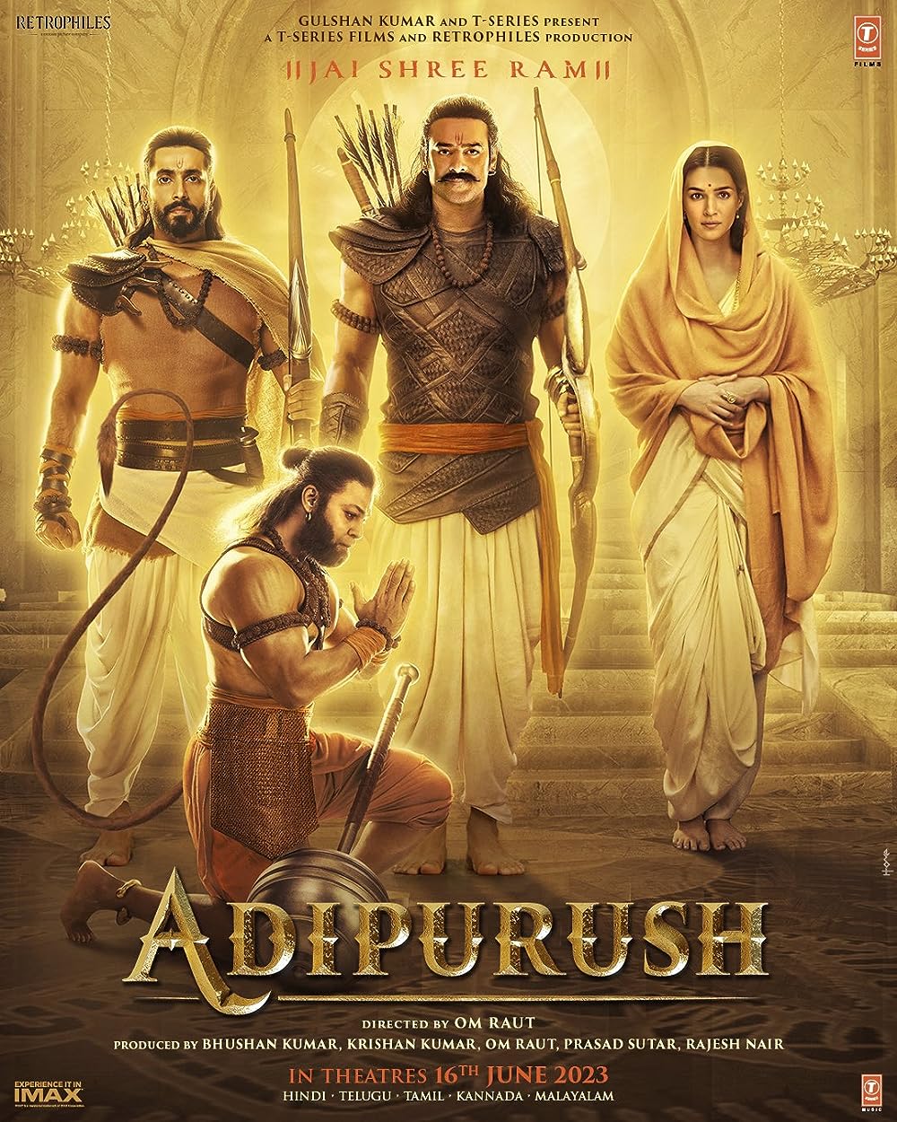 Adipurush 2023 ORG Hindi Dubbed 1080p NF HDRip MSub 1.8GB Download