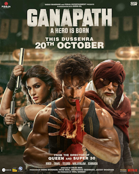 Ganapath 2023 Hindi 720p PreDVDRip 1GB Download