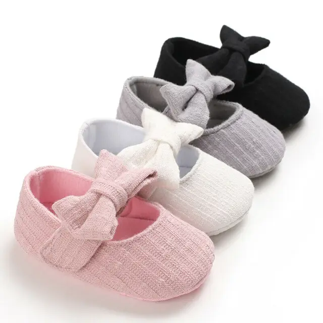 2020 Baby First Walkers Clothing Baby Shoes Newborn Infant Pram Girls Princess Moccasins  6