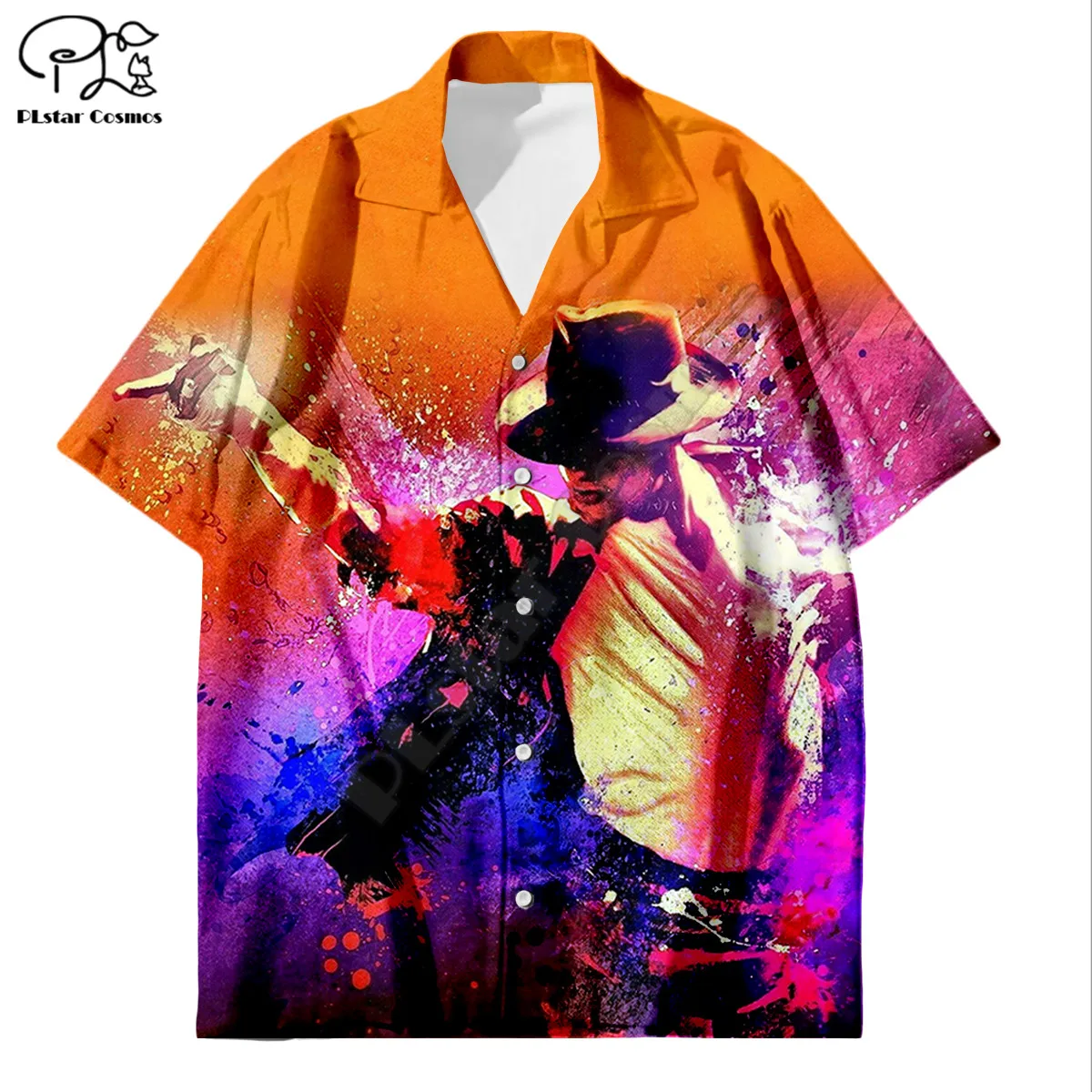 Michael Jackson beach summer Fashion Short sleeve Printed 3d Mens Shirt Harajuku Tee hip hop shirts drop shipping