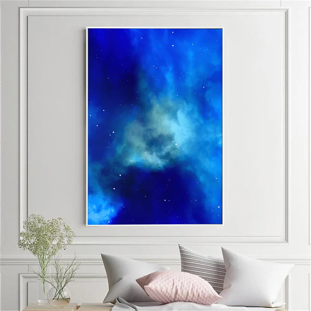 Lukisan Pemandangan Galaxy
