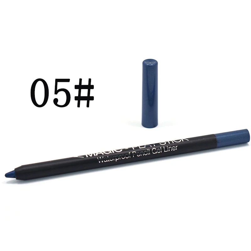 Colorful Eyeliner Pen Waterproof Glitter Shimmer Lasting Pearlescent Shining Red Blue Black Eyeshadow Pen Eye Makeup Tools TSLM2
