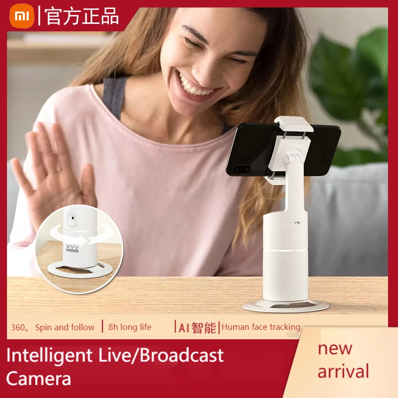 Xiaomi Smart Live Camera/ 360 Degree Auto Following/ 8H Working Hour/ AI Human Body & Face Tracking/ No App Need/ Type C