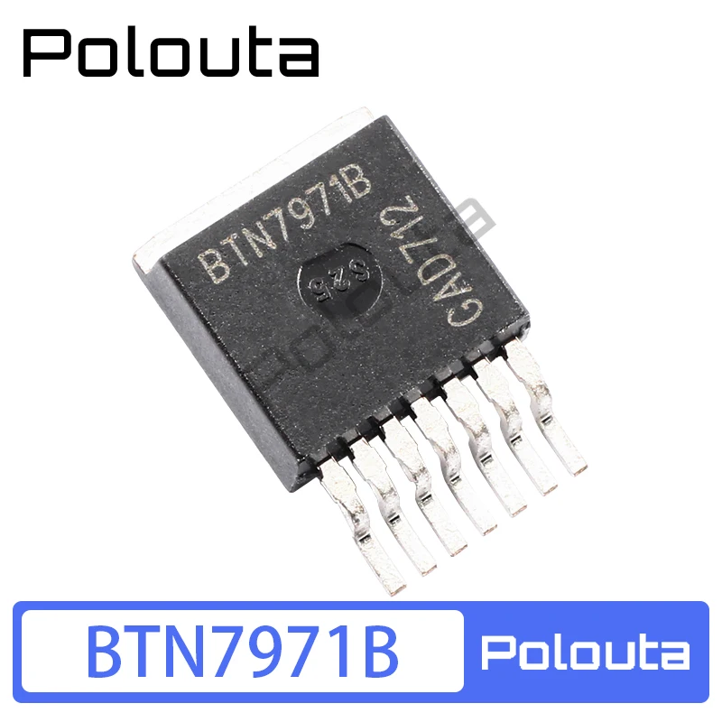 5 Pcs BTN7971B PG-TO263-7 PN Half-bridge Motor Bridge Driver Chip DIY Acoustic Components Kits Arduino Nano Integrated Circuit