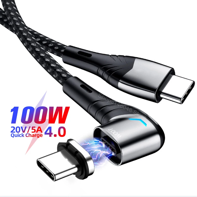 PD 100W USB C to USB Type C Magnetic Cable 5A mi
