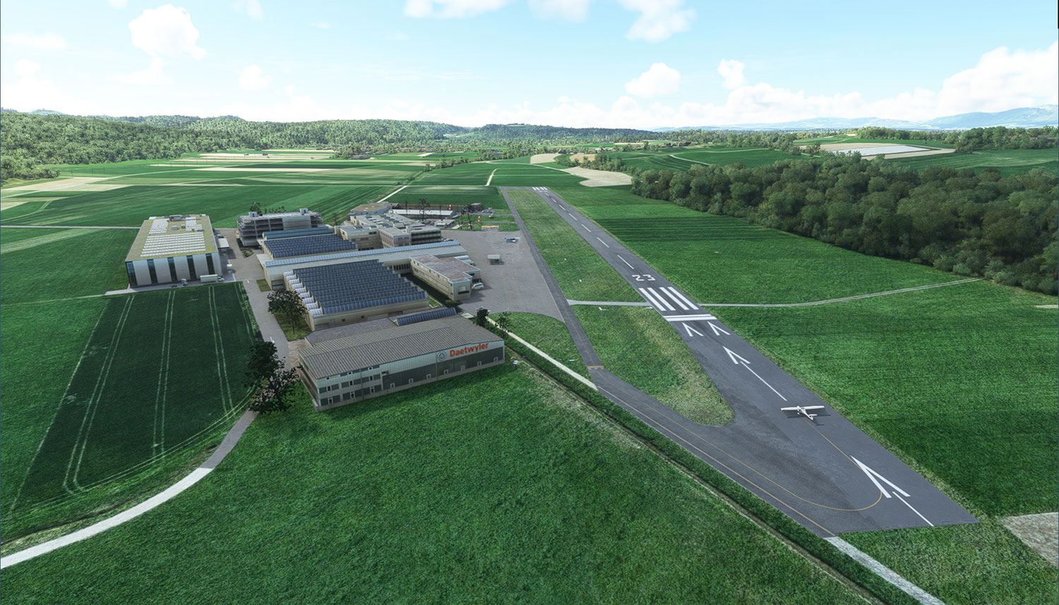 FlyLogic - Airport Langenthal MSFS