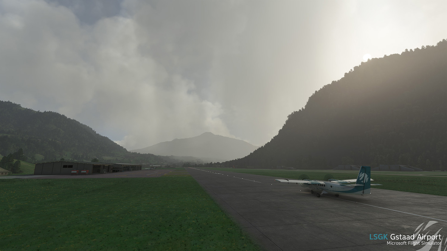M'M Simulations - LSGK - Gstaad-Saanen Airport