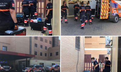 Protección Civil de Bormujos salva la UCI del hospital tras un apagón eléctrico