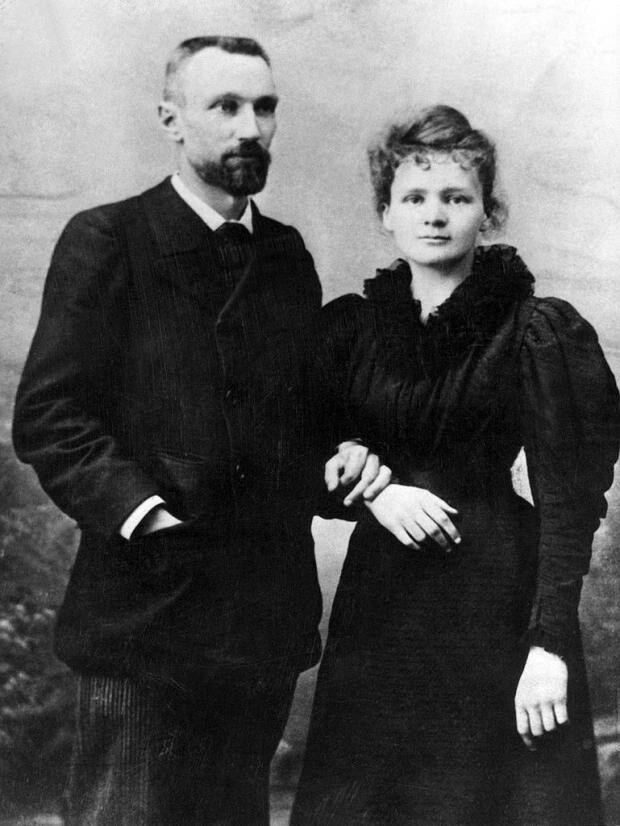 Pierre Curie et Marie Sklodows