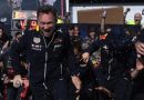 Police investigated the Red Bull pits