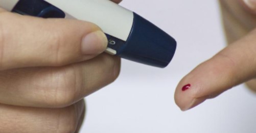 Elevated blood glucose prone to pimples