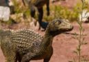 Hybrid dinosaurs between crocodiles and iguanas