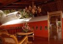 A night's stay at a unique aircraft hotel (they call it "the only hotel in Costa Rica") costs $450 per day in the off season, and $1,153.50 per day in peak season.