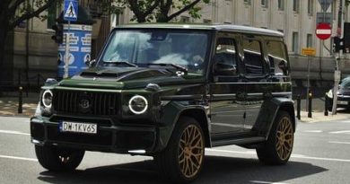 Mercedes-AMG G63 extended version, bulletproof for the rich, needs a garage of at least 6m