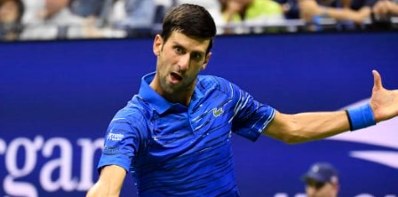 The last Grand Slam of the year did not use the image of Novak Djokovic when announcing the tournament on social media.