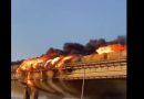 The damage to the Crimean Bridge