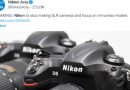 Lost to smartphones, news says Nikon will stop developing new SLR cameras