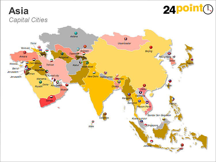 8+ Daftar Nama Negara Asia Timur Beserta Ibukotanya