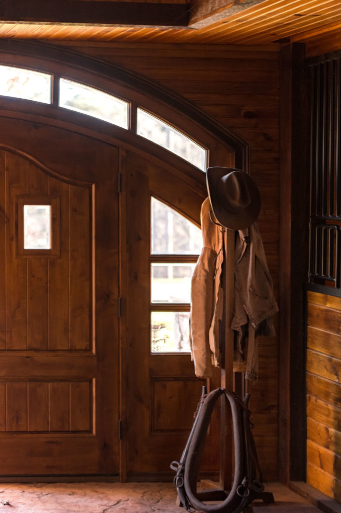 Stable entry interior image