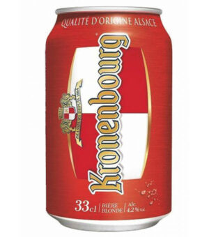Bières en canettes - Kronenbourg 33cl 1