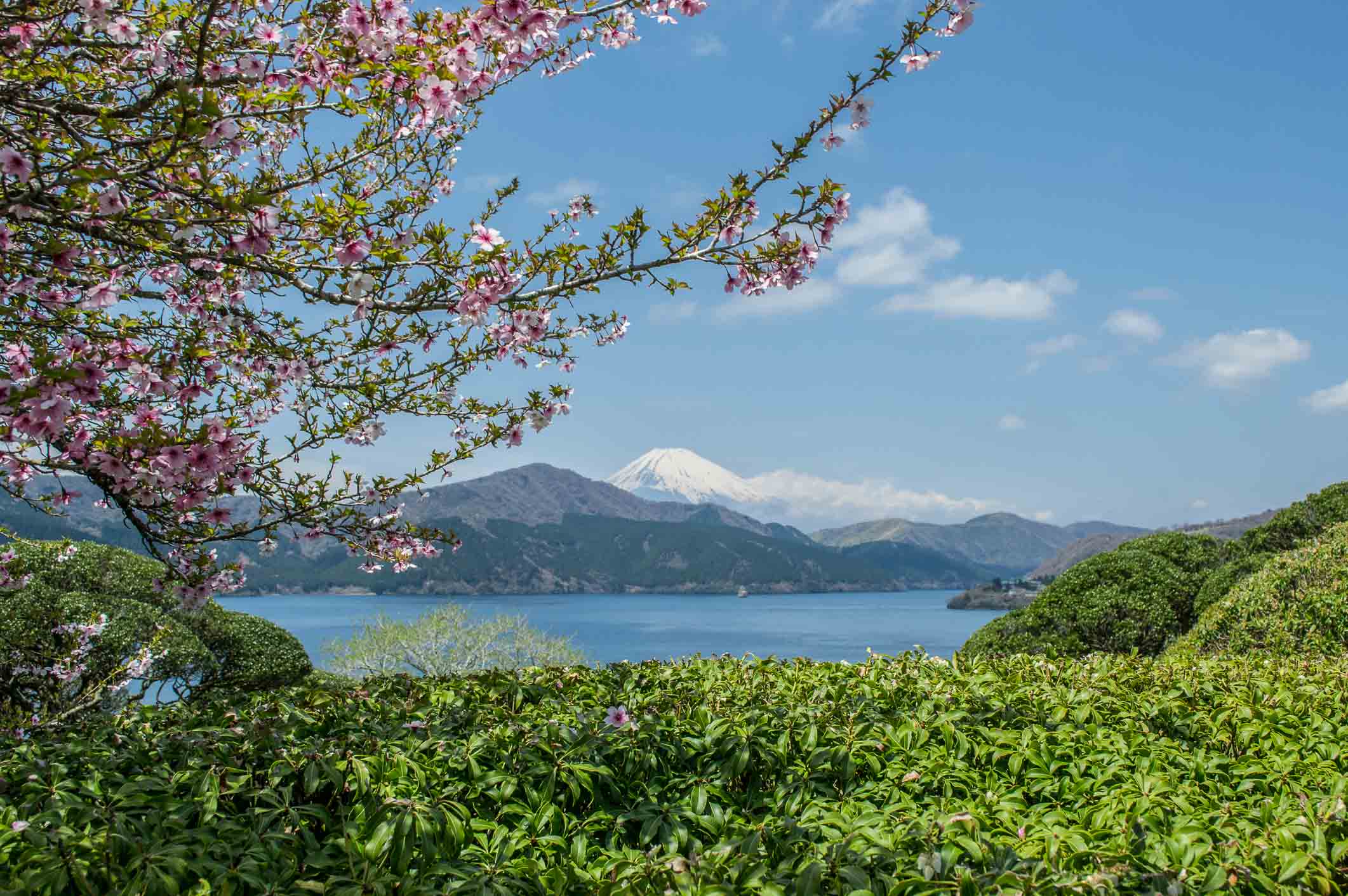 Hakone Japon 01 - Mont Fuji Lac Ashi Couverture