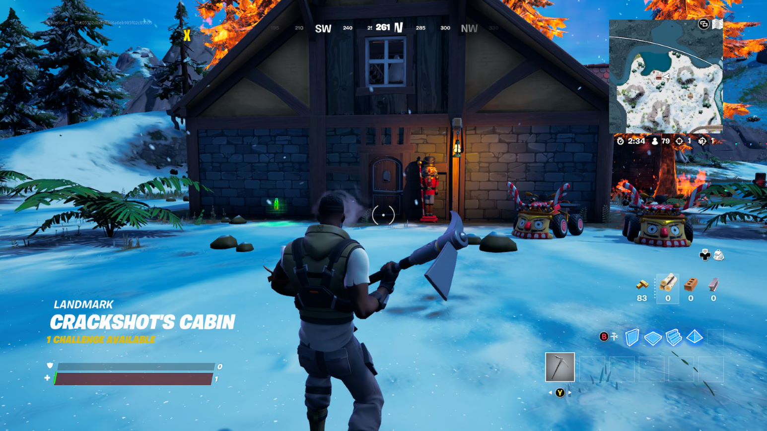Image for Where is the Nutcracker house in Fortnite Chapter 3?